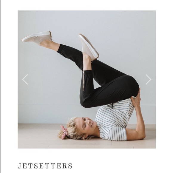 Albion Fit Black Jetsetter Joggers Size XS - Picture 5 of 11